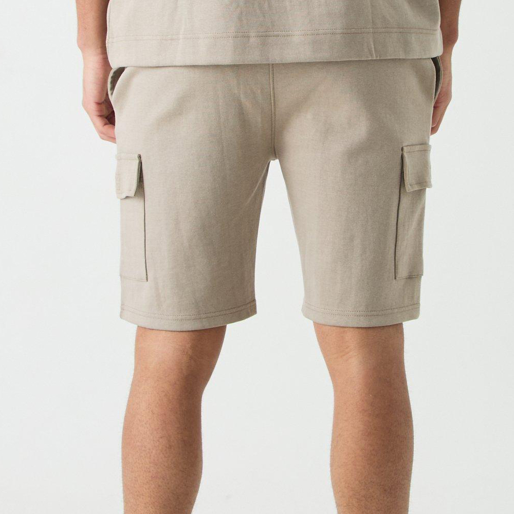 Relaxed Camo Side Panel Shorts