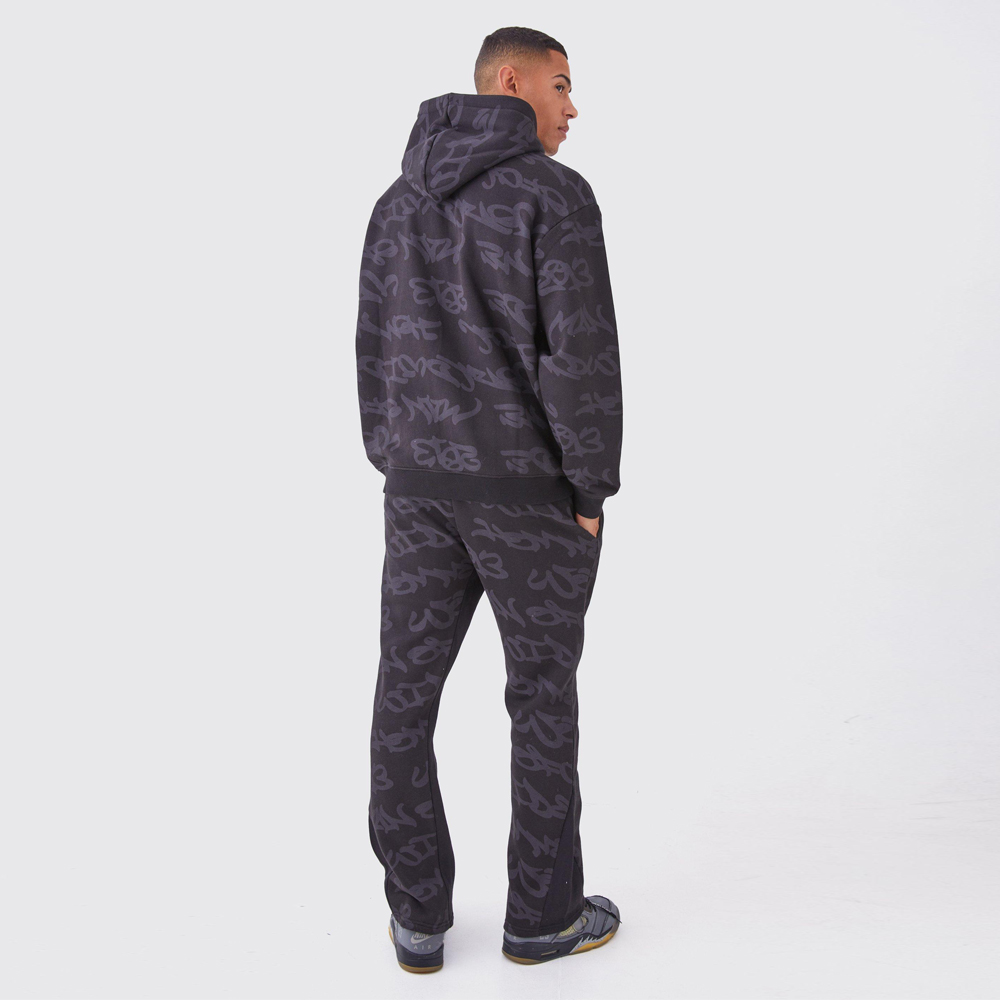 Slim Fit Ofcl Printed Contrast Gusset Tracksuit