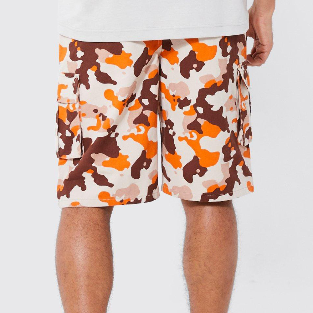 Slim Interlock Cargo Short