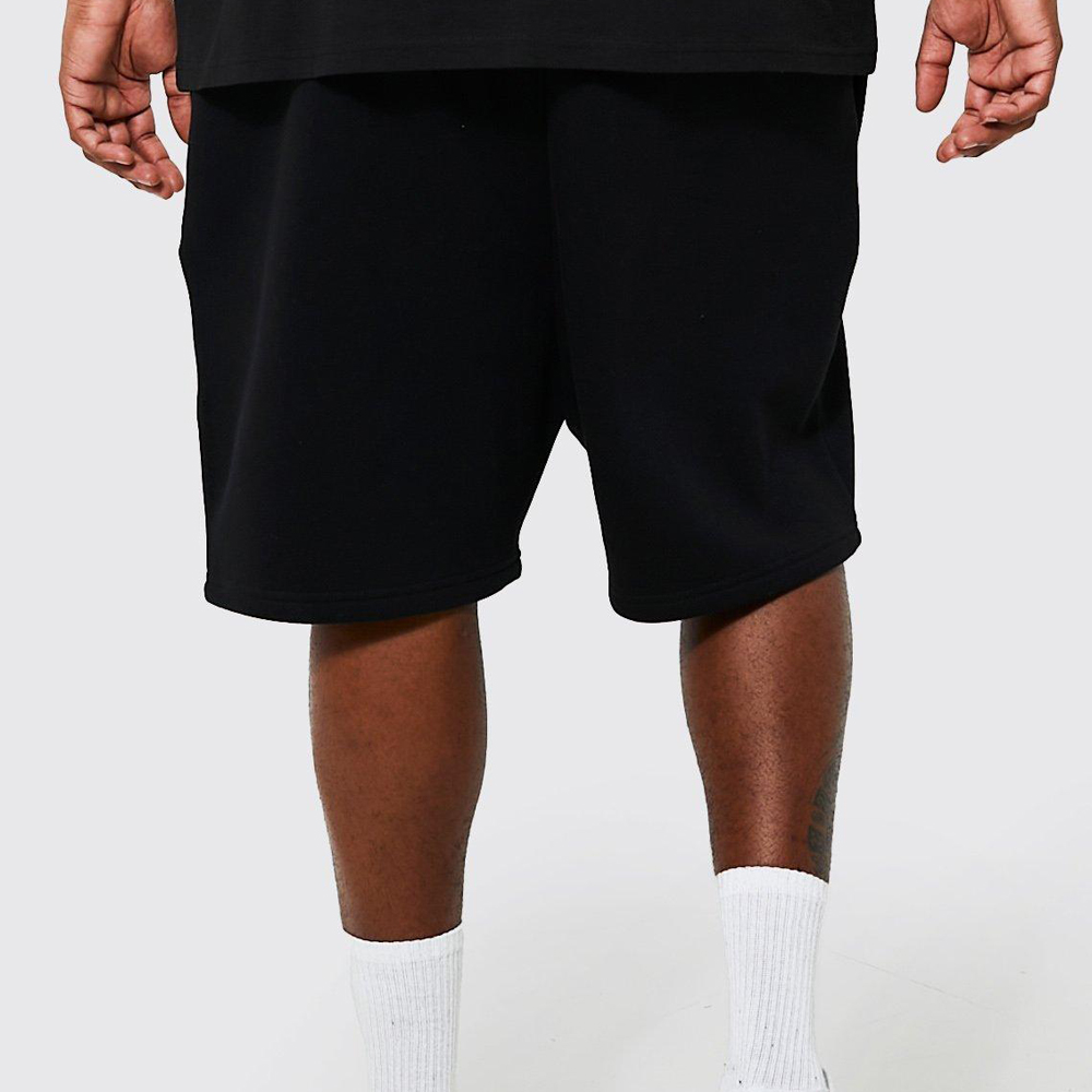 Slim Fit Ruched Side Jersey Short