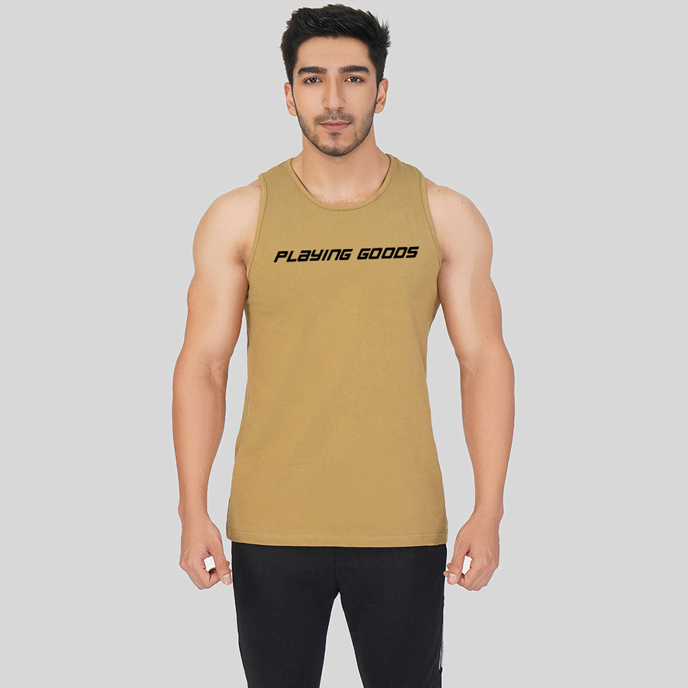 Classic Solid Men’s Tank Top