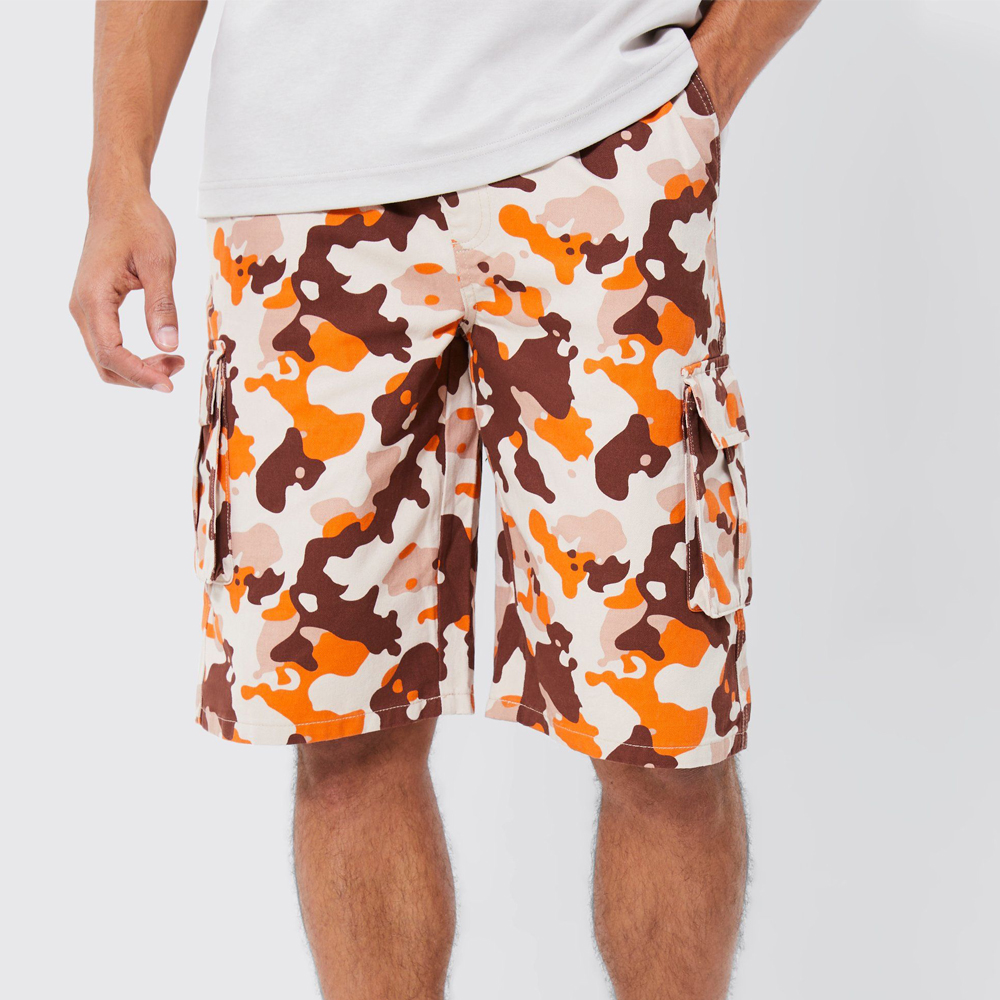 Slim Interlock Cargo Short