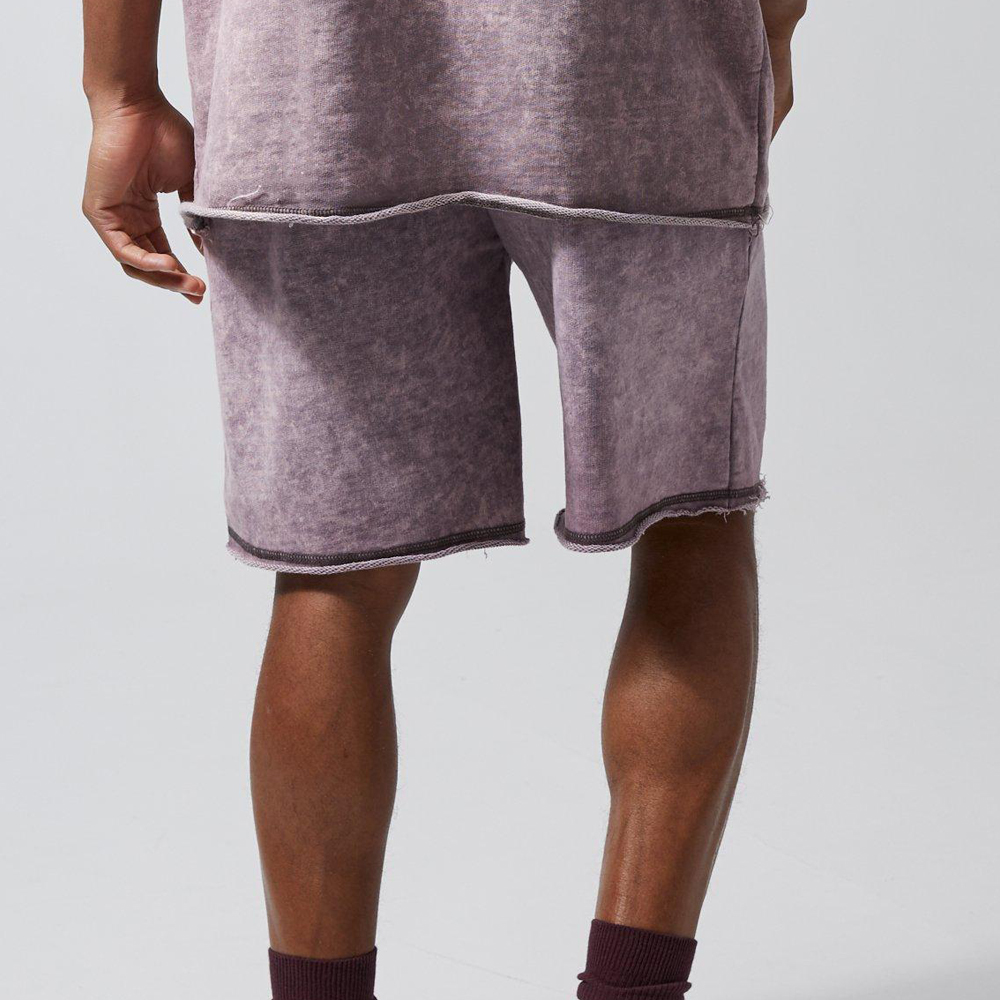 Elastic Waist Relaxed Long Length Camo Cargo