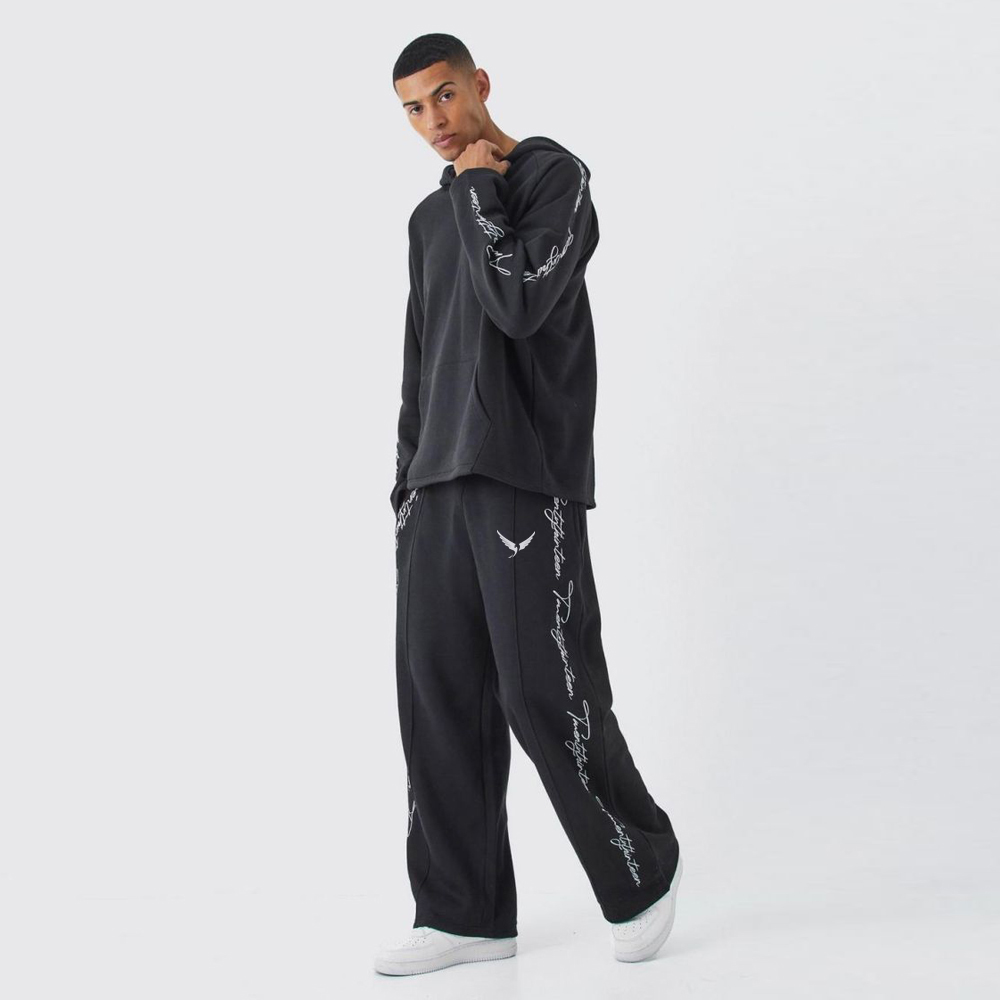 Oversized Colour Block Mmxiii Hooded Tracksuit